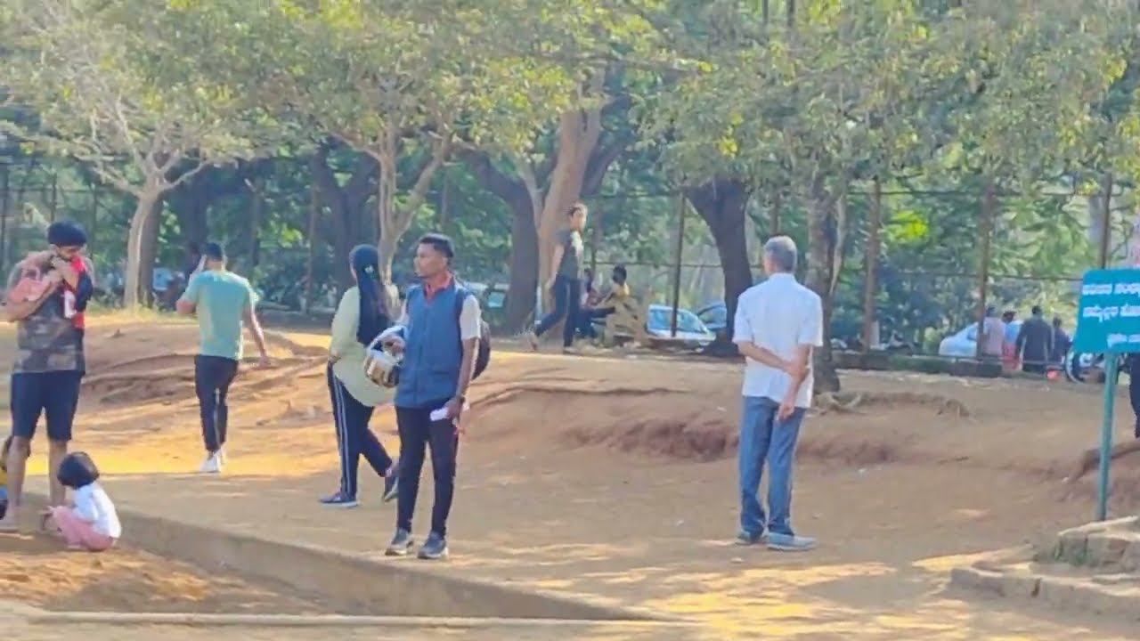 ✔ Ground | playing games | exercise, walking | Bangalore University | MaheshMVTravels | 2022-11