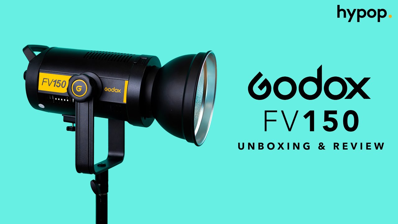 Godox FV150 High Speed Sync Hybrid LED Light Unboxing and Review