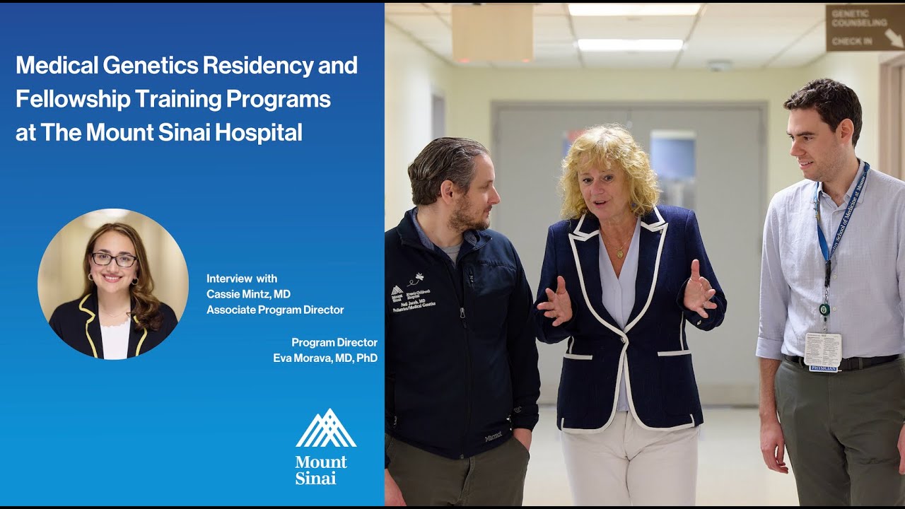 Cassie Mintz, MD: Medical Genetics Residency and Fellowship Training Program at Mount Sinai