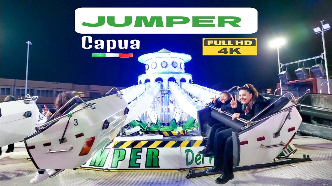 JUMPER Ride/Giostre 2023 🇮🇹 Lunapark Capua 4k