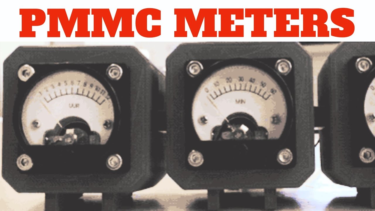 Permanent Magnet Moving Coil Measuring Meters(Tamil) | EE | M & I