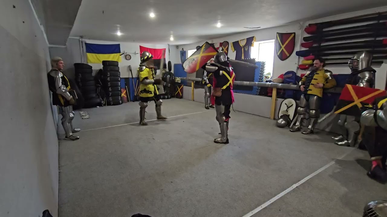 Відкрите тренування в обладунках 01.03.26. Щит-меч. Відео 26