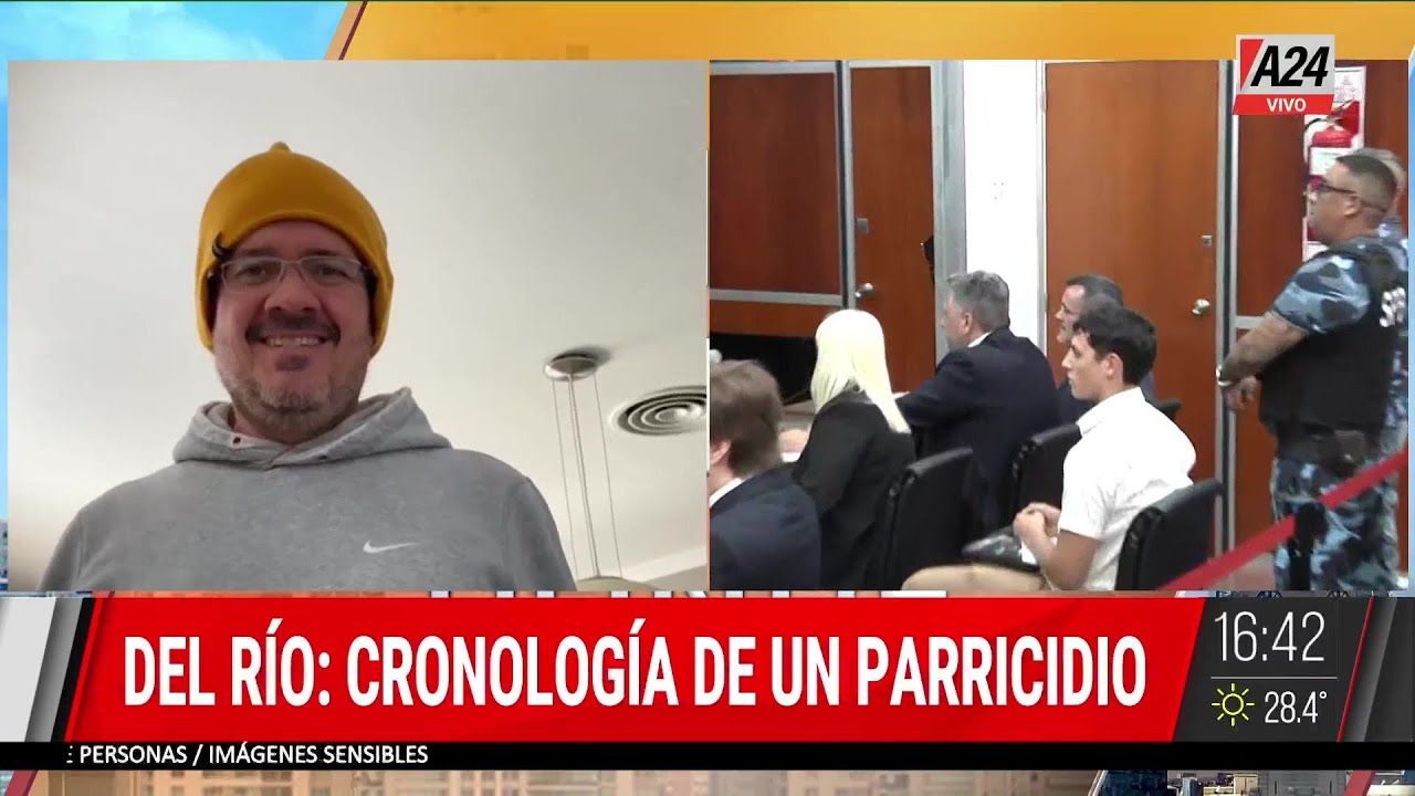 🚨 JUICIO A MARTÍN DEL RÍO: CRONOLOGÍA DEL PARRICIDIO DE VICENTE LÓPEZ