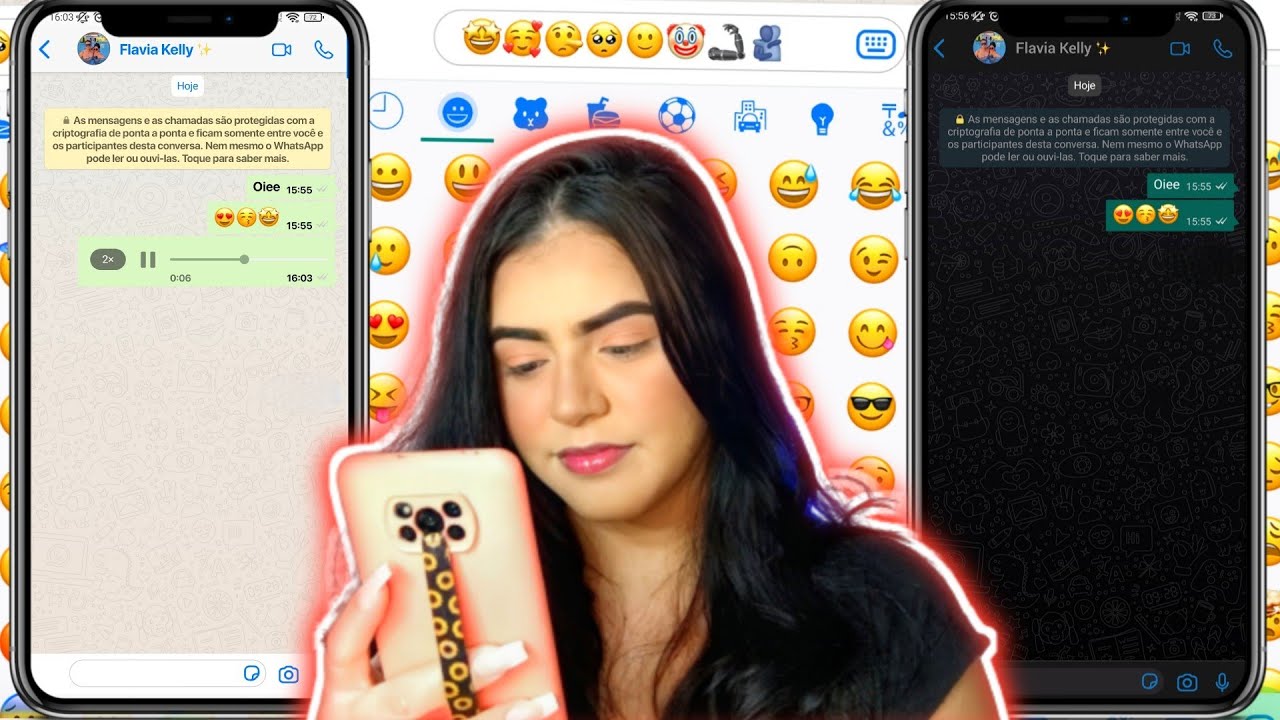 WHATSAPP IGUAL DO IPHONE IOS 15 | No Android 2021 ~nova atualização~