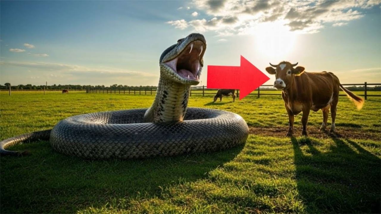The Giant Anaconda Attack 