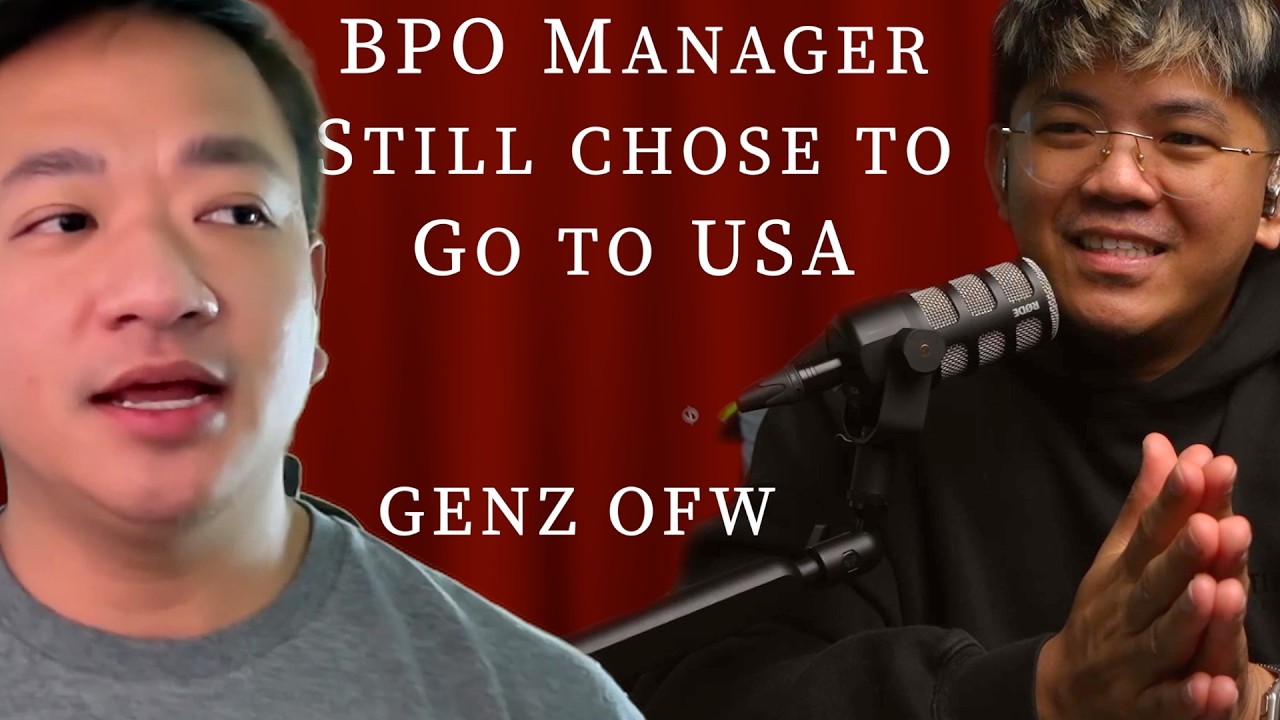 Genz OFW Podcast : BPO manager still chose America.