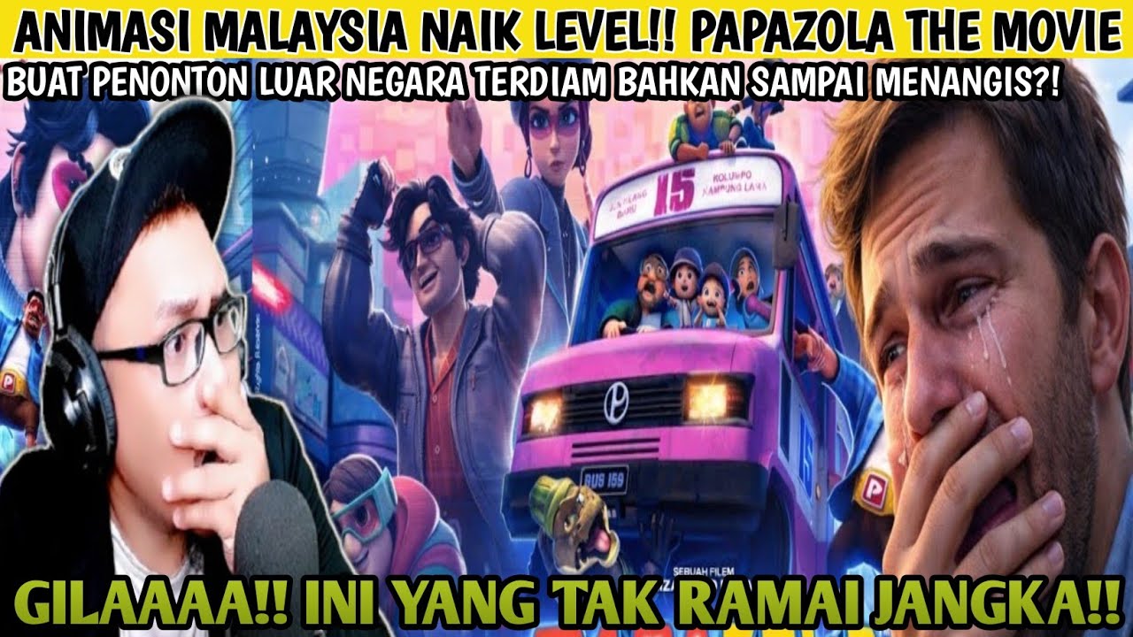 TAK SANGKA‼️ PAPAZOLA THE MOVIE BUAT PENONTON LUAR NEGARA SEBAK SAMPAI AIR MATA JATUH😭 | Wak Lonjong