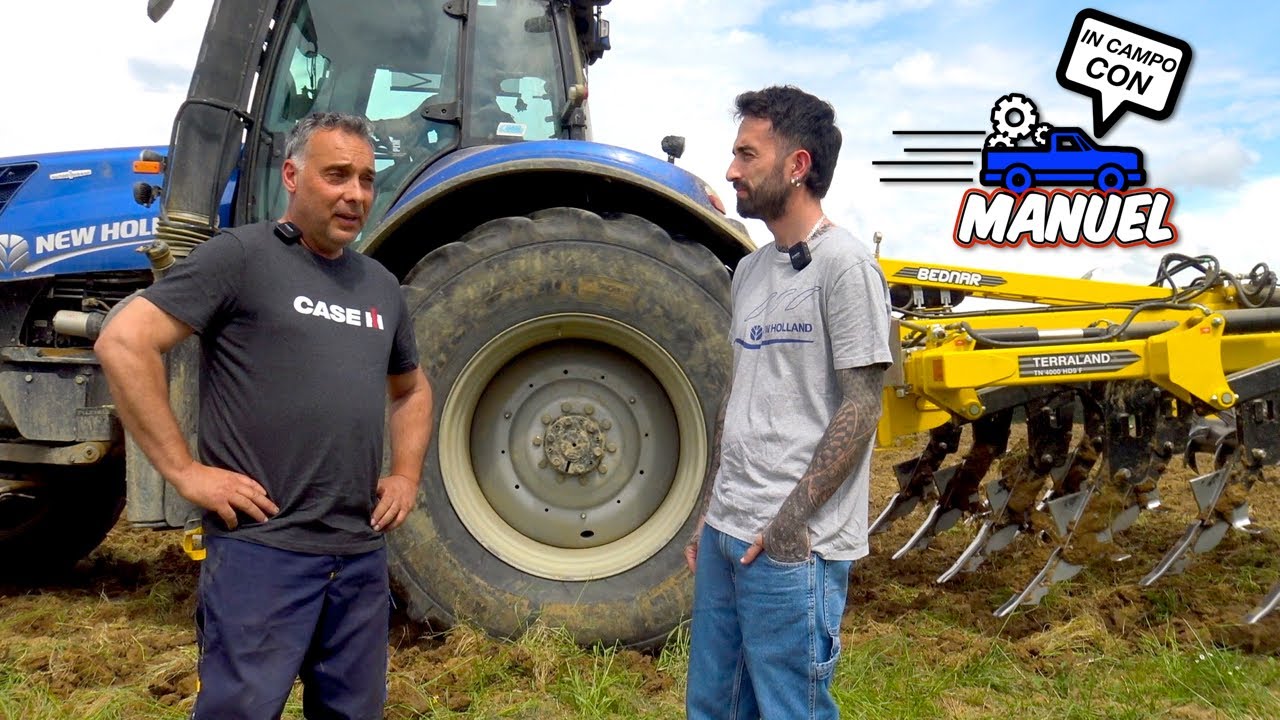 IN CAMPO CON MANUEL: Tanti CAVALLI e GROSSE ATTREZZATURE!