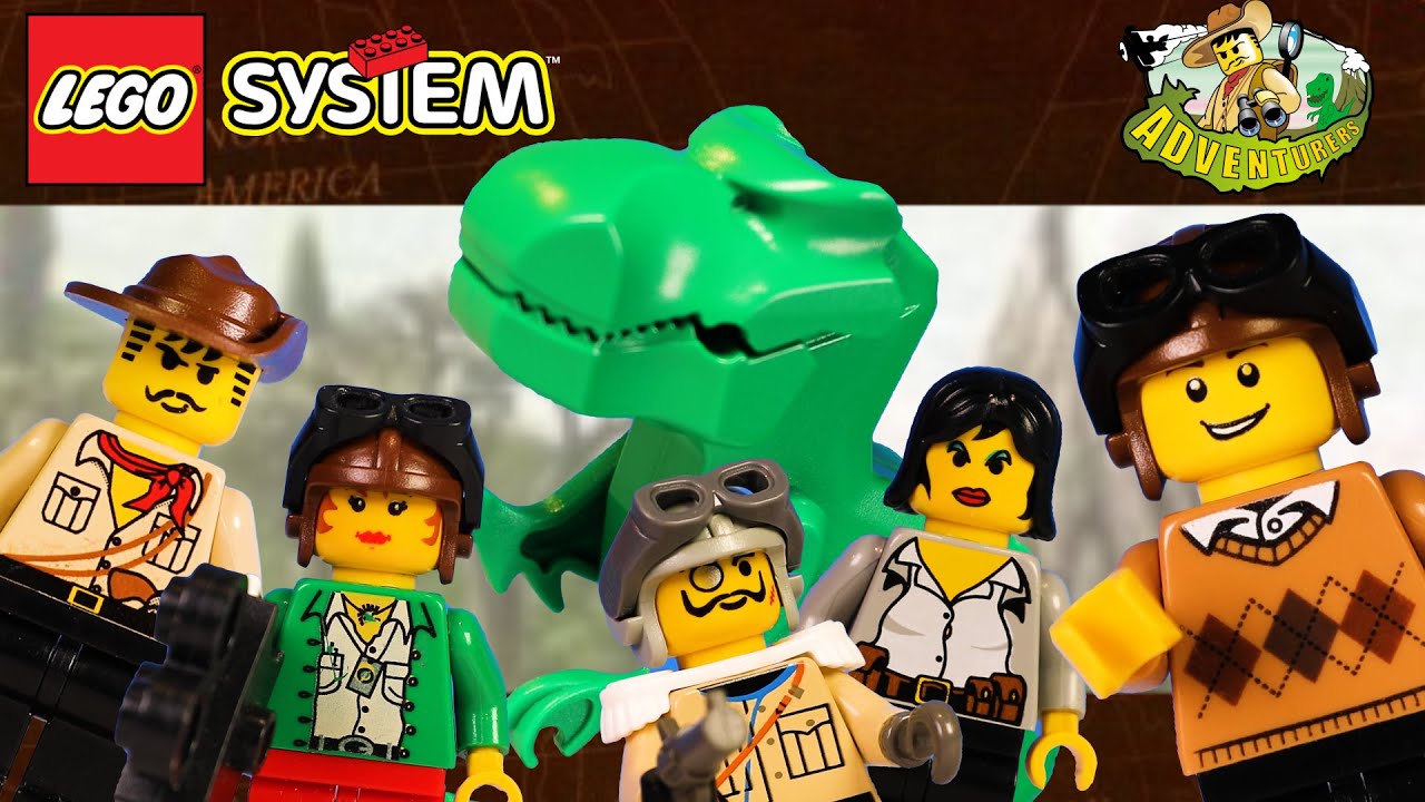 Ретро LEGO | Все наборы Adventurers (Остров динозавров) рейтинг!