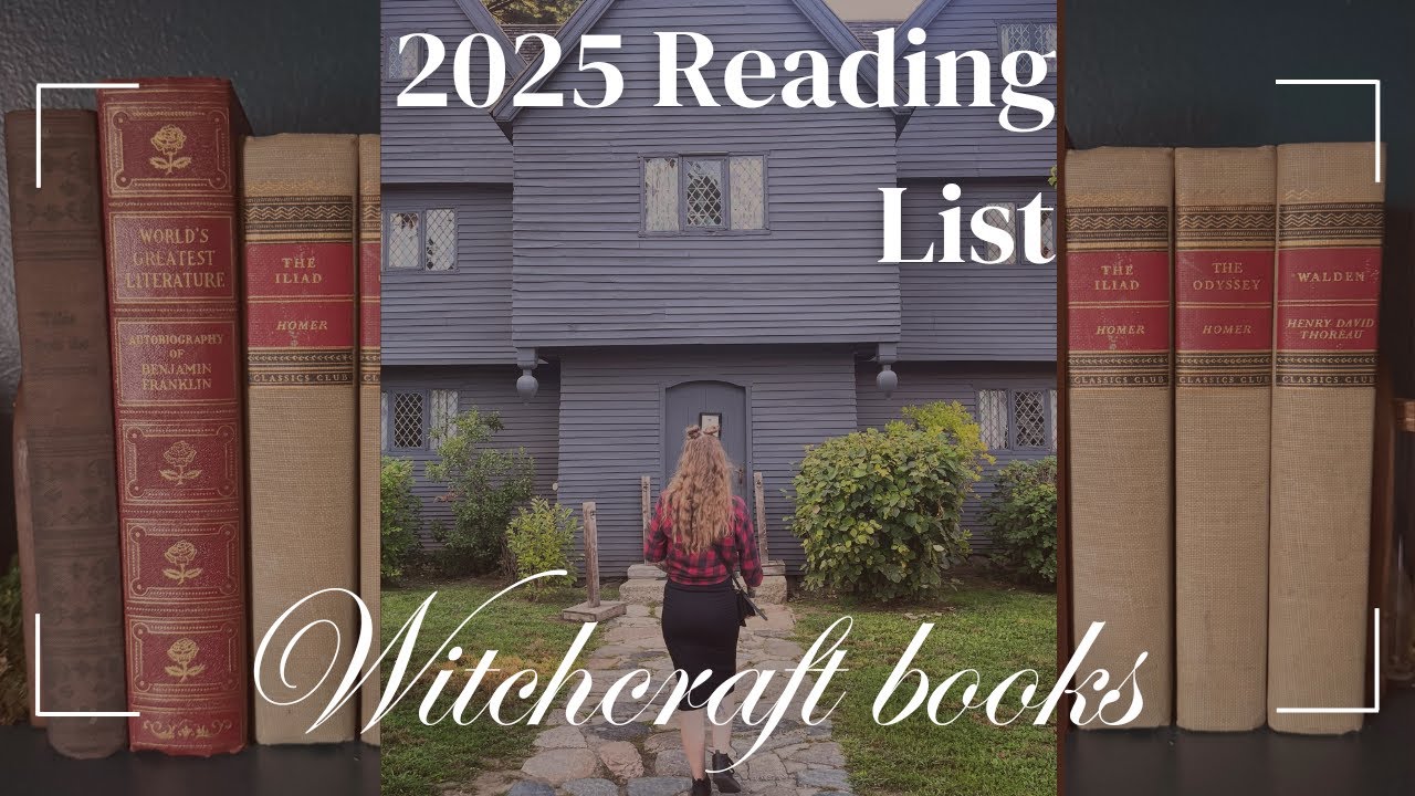 Список чтения на 2025 год || Книги по колдовству