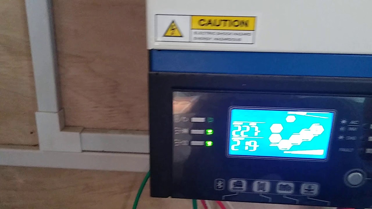 Inversor voltronic. Es falla?? O trabajan así??