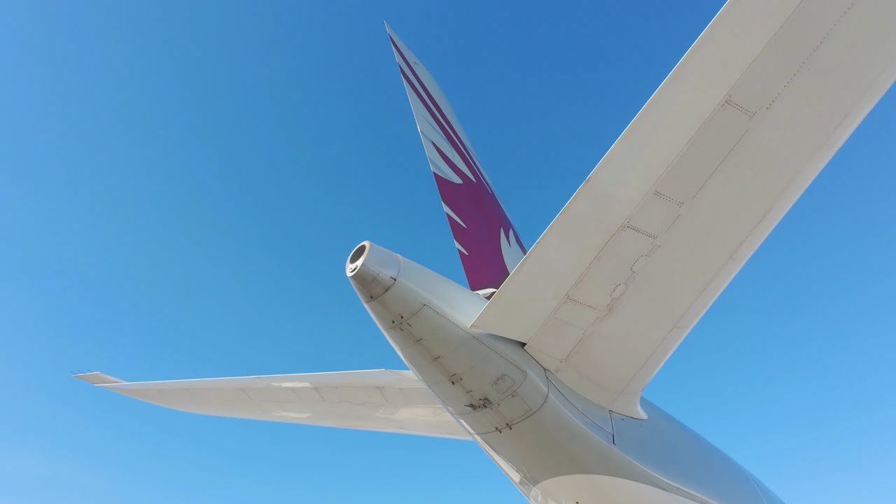 Airbus A350-1000 getting it ready for the next flight