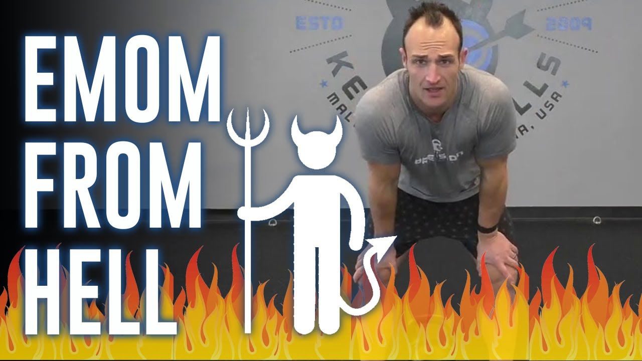 Kettlebell EMOM Workout From HELL 5.2 | Cardio Strength Kettlebell Workouts On Youtube