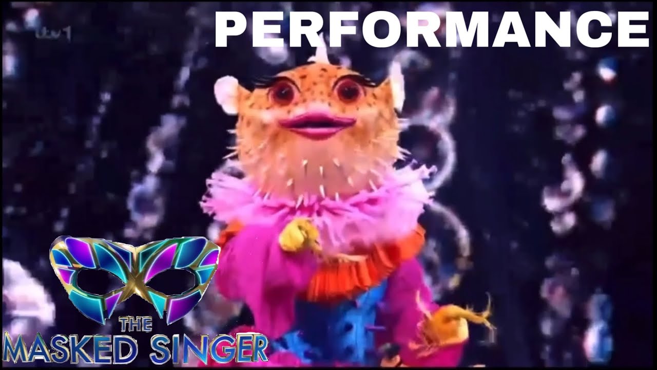 Pufferfish sings “One Night Only” by Jennifer Hudson | The Masked Singer UK | Season 6