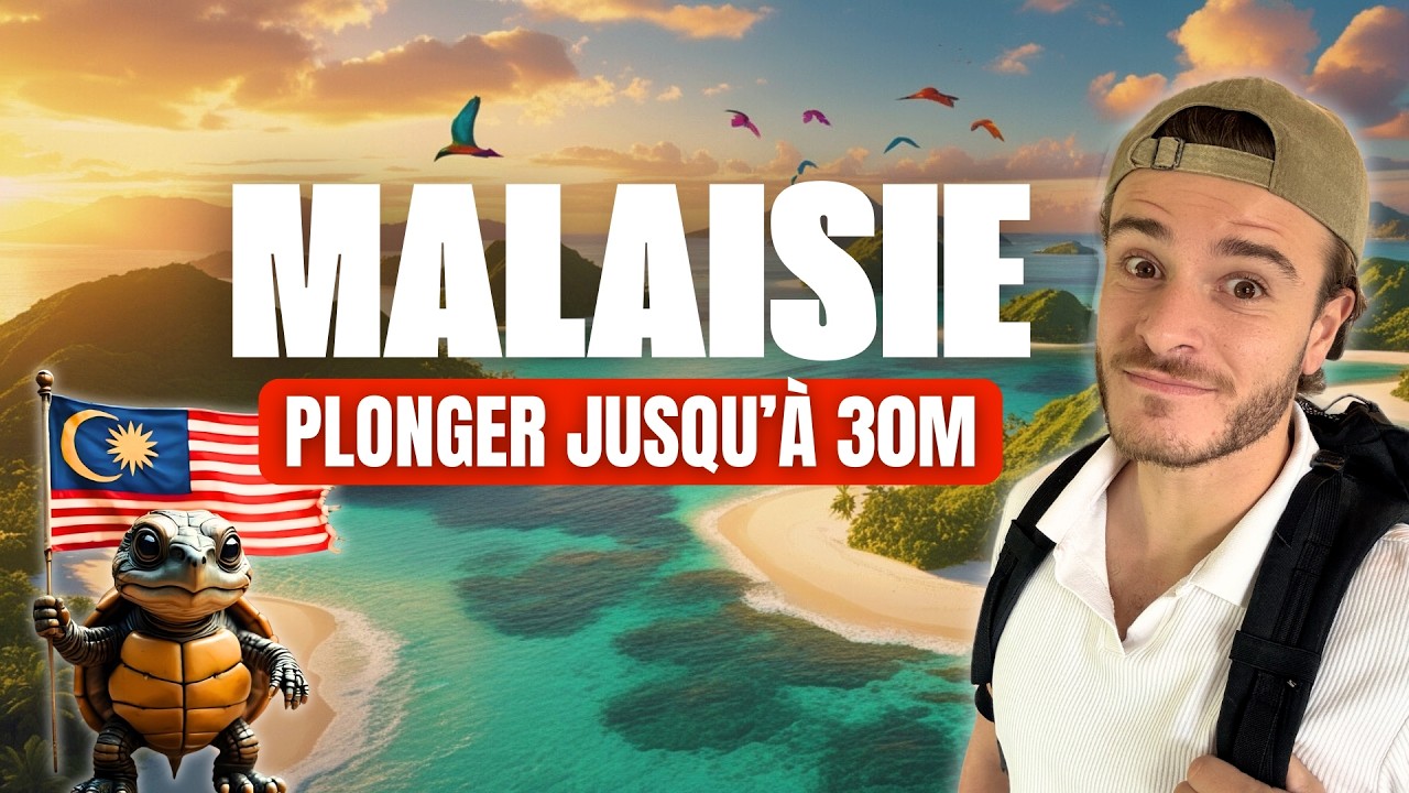 J'ai plongé à 30 mètres aux îles Perhentian !
