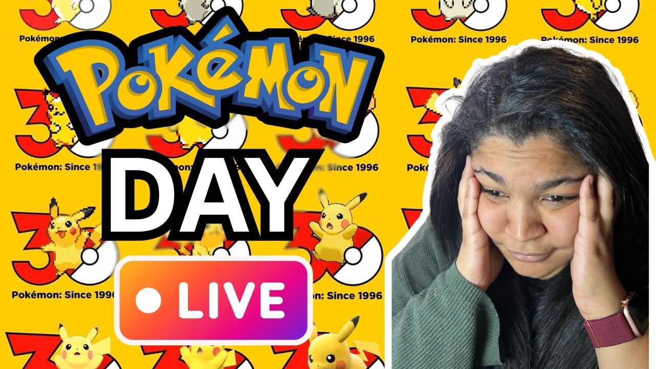 POKEMON DAY LIVE! Bingo and Giveaways!