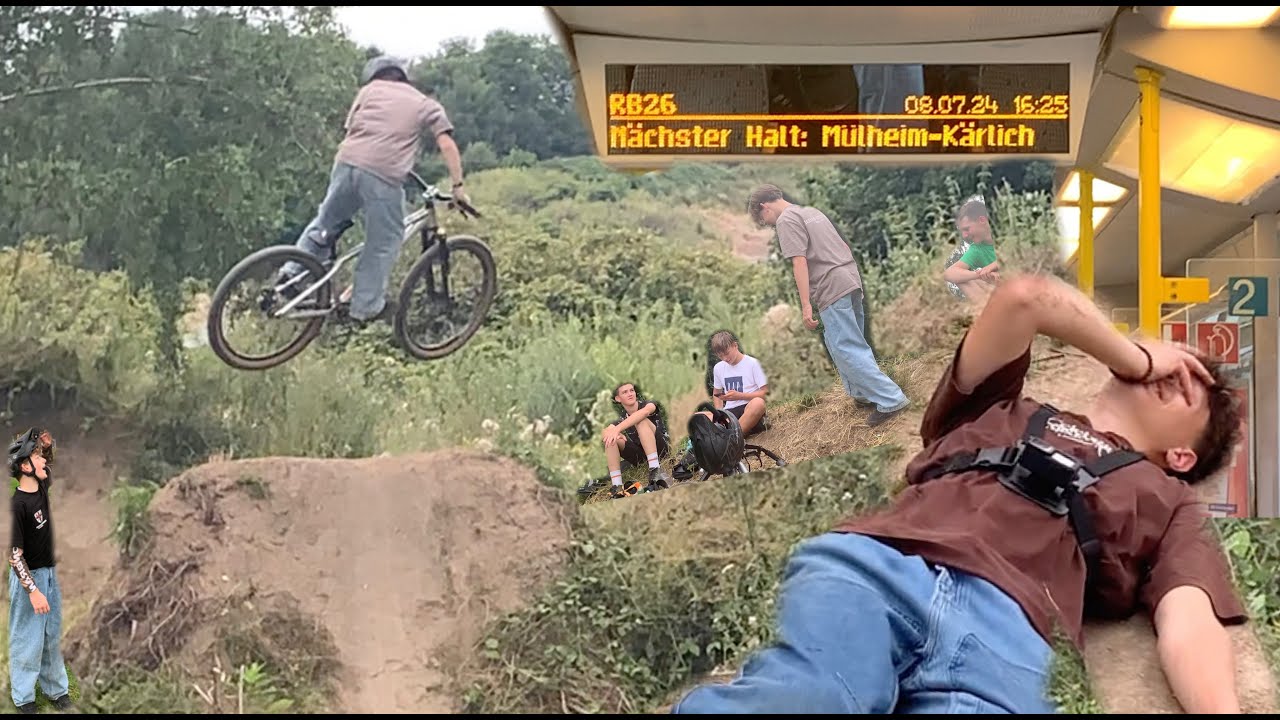 RAW SESSION EP.1🤠 // Mülheim Dirtpark Riding // mtbChiller