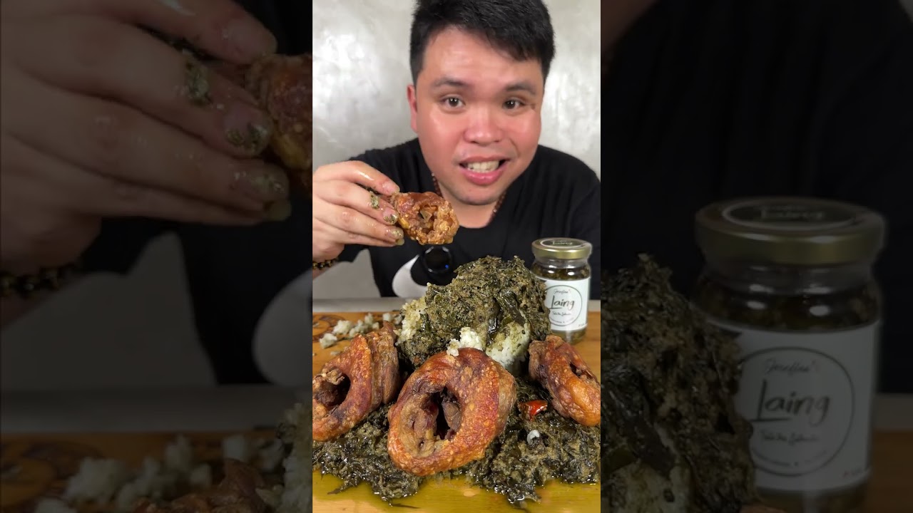 MALANGIS na LAING at CRISPY BONELESS PATA Cooking Mukbang HAPPY NEW YEAR