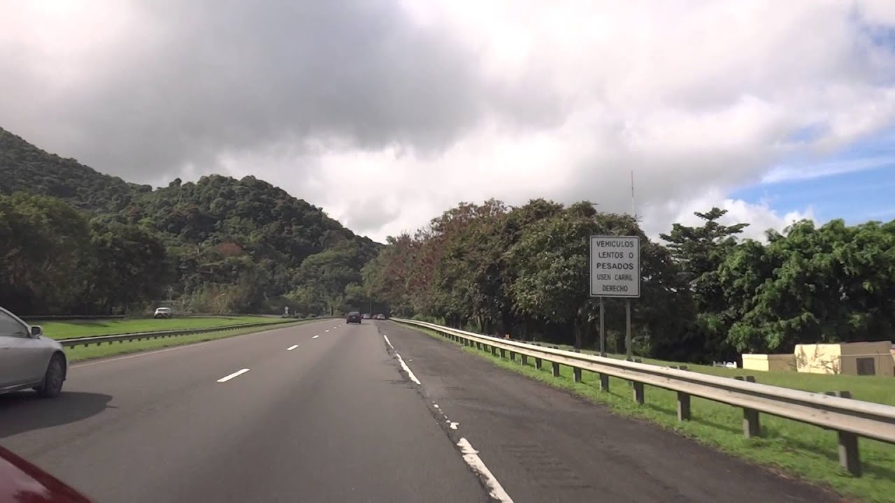 Driving Through:  Cayey, Puerto Rico on PR-52