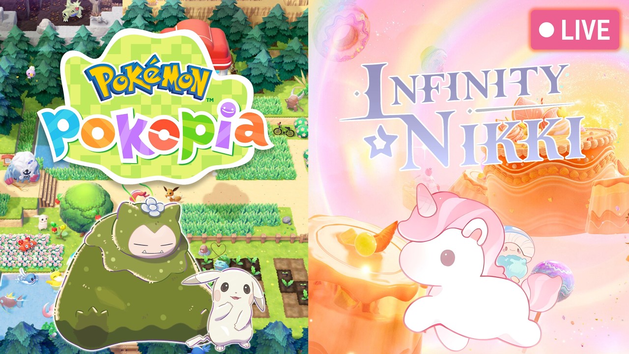 🌙 All-Night Variety & Cozy Game Marathon!🪴| Pokopia, Infinity Nikki & WoW Midnight