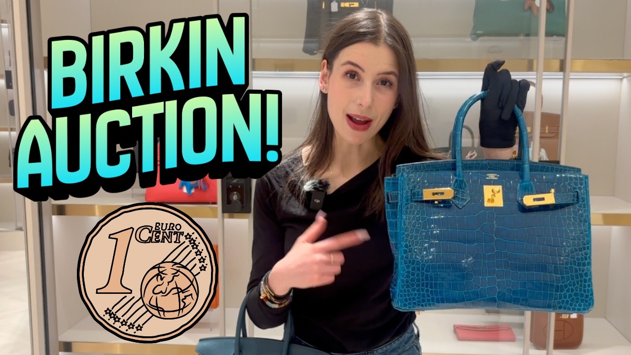 ВЫИГРАЙ BIRKIN ВСЕГО ЗА 1 ЦЕНТ!? 🪙 Прямая трансляция распродажи The Purse Affair на EBAY