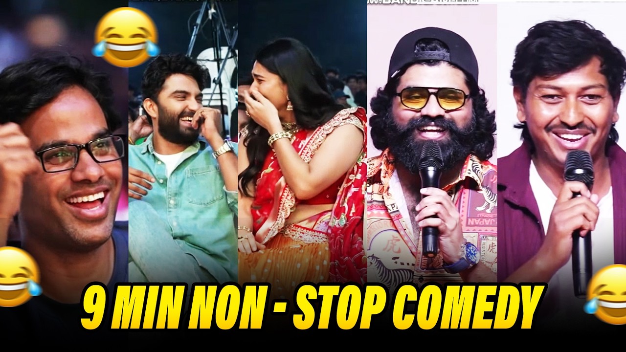 Actor Ravi Anthony Hilarious Speech at Funky Pre-Release Event | Vishwak Sen