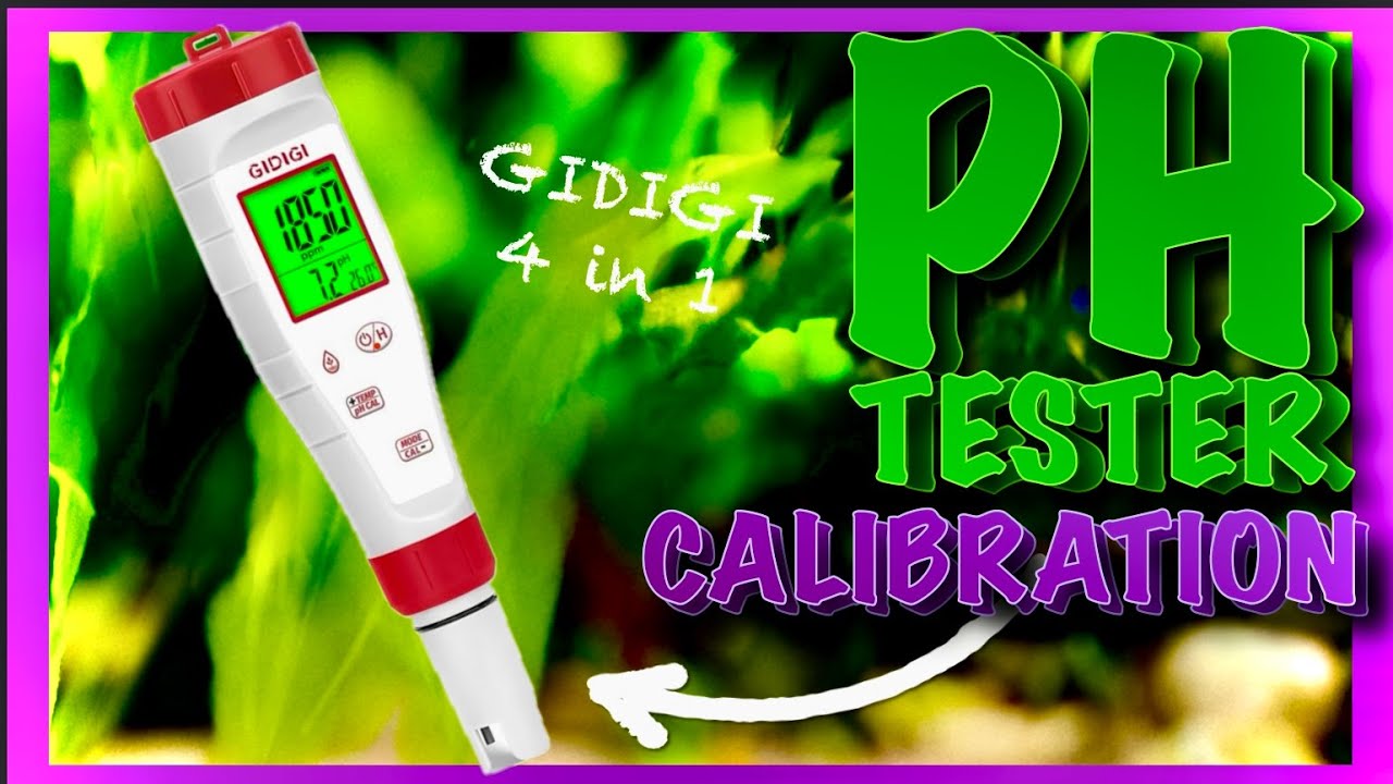 4-in-1, ph, TDS, EC & temperature (Water Quality Tester for Hydroponics & aquariums