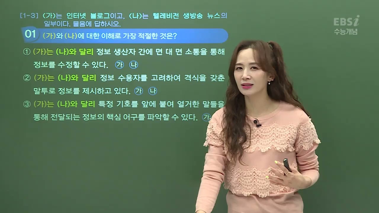 2022-2025 수능개념 윤혜정의 개념의 나비효과 워크북 35강 매체 1