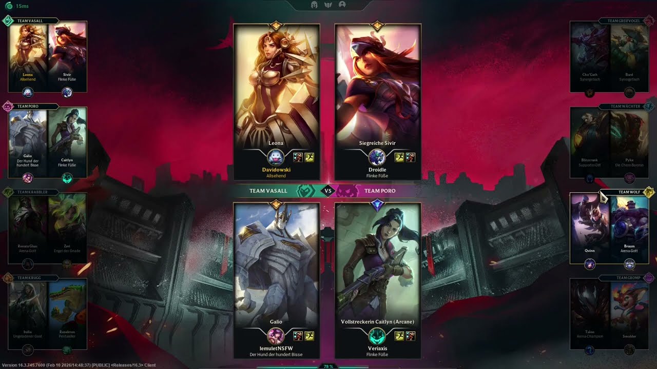 Leona Sivir Duo - LOL Arena