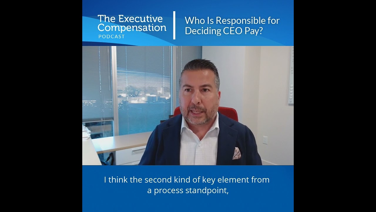 Who Is Responsible for Deciding CEO Pay