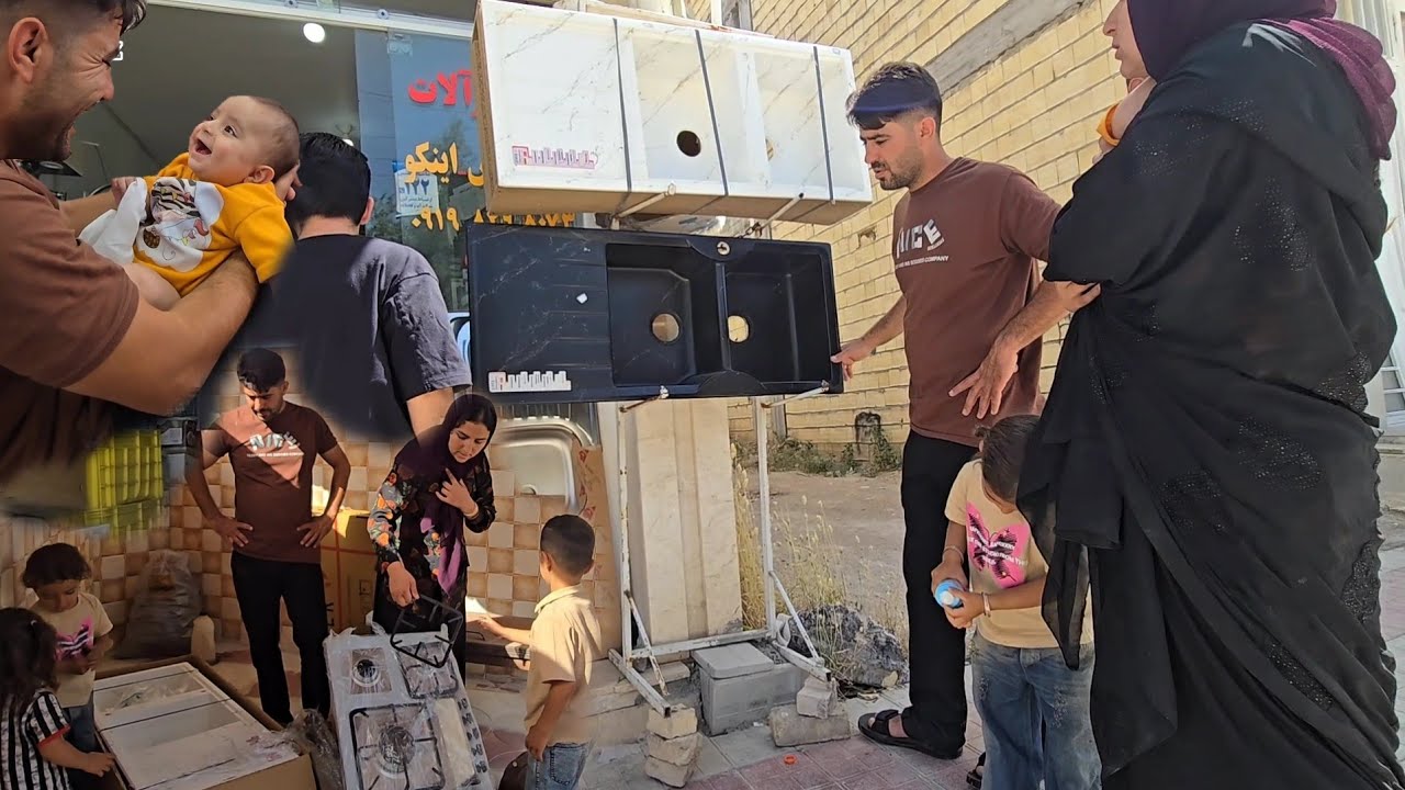  🍳🏡 Hamid & Narges Build Their Dream Outdoor Kitchen! 🚰✨ Stove to Sink Shopping Day