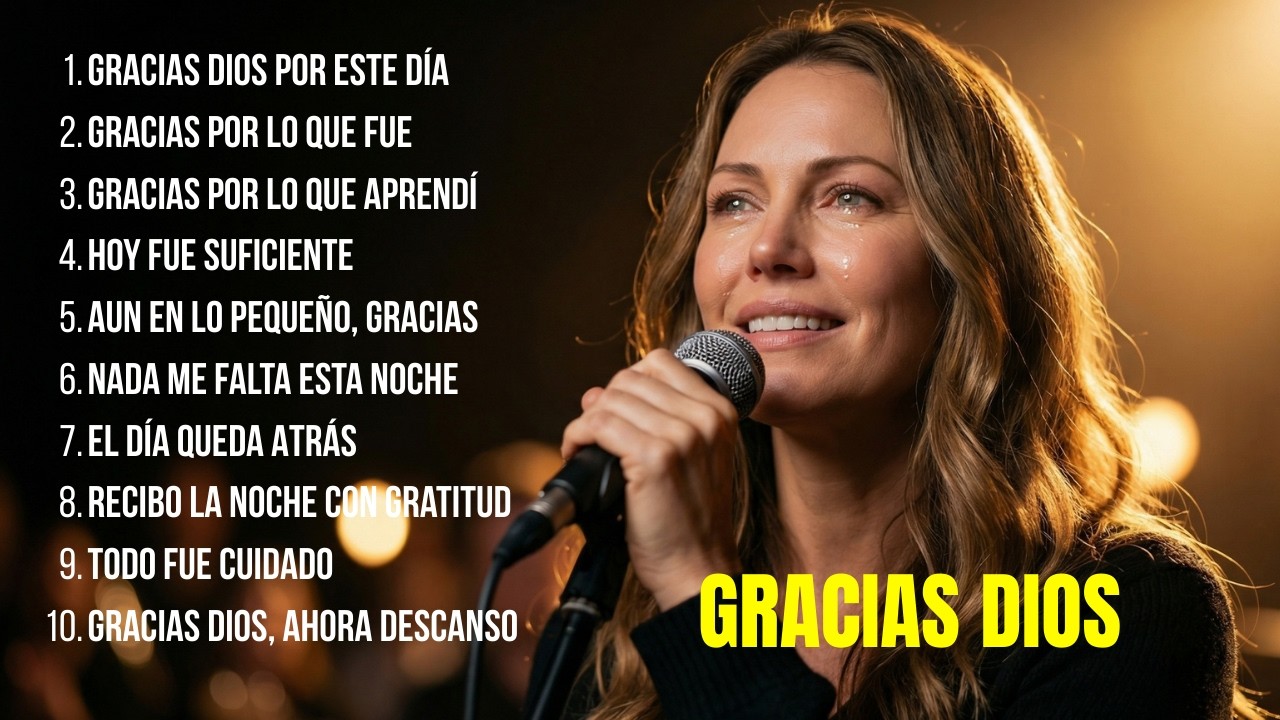 Gracias Dios por Este Día | Música Cristiana para Dormir en Paz