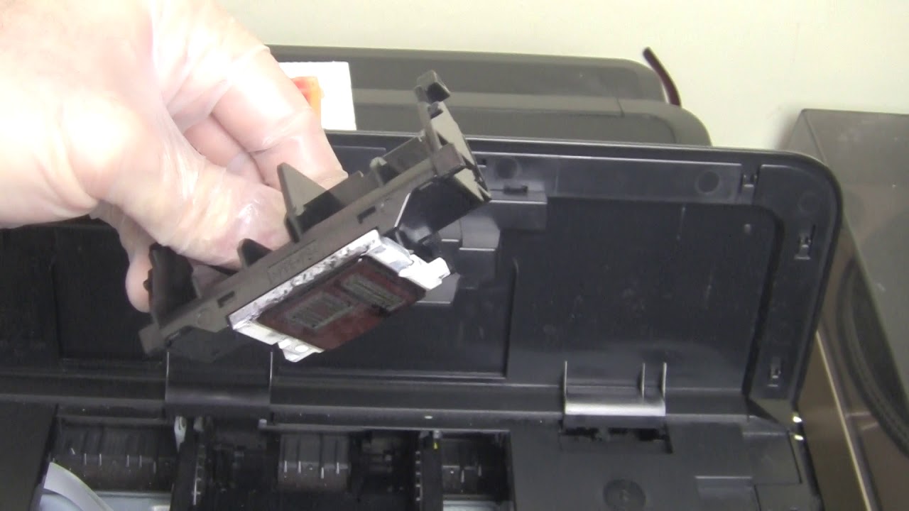 Canon ip7250 remove / replace / install printing head