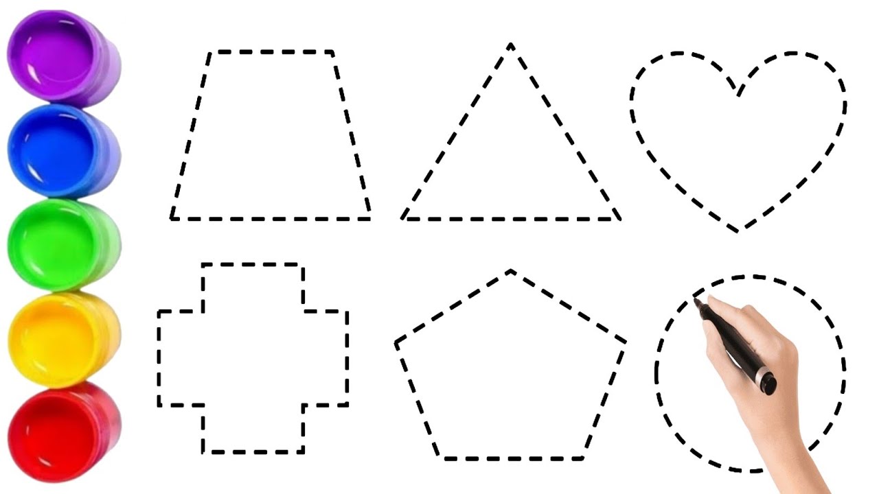 Learn Shapes Together: Circle, Square, and Triangle Adventure!