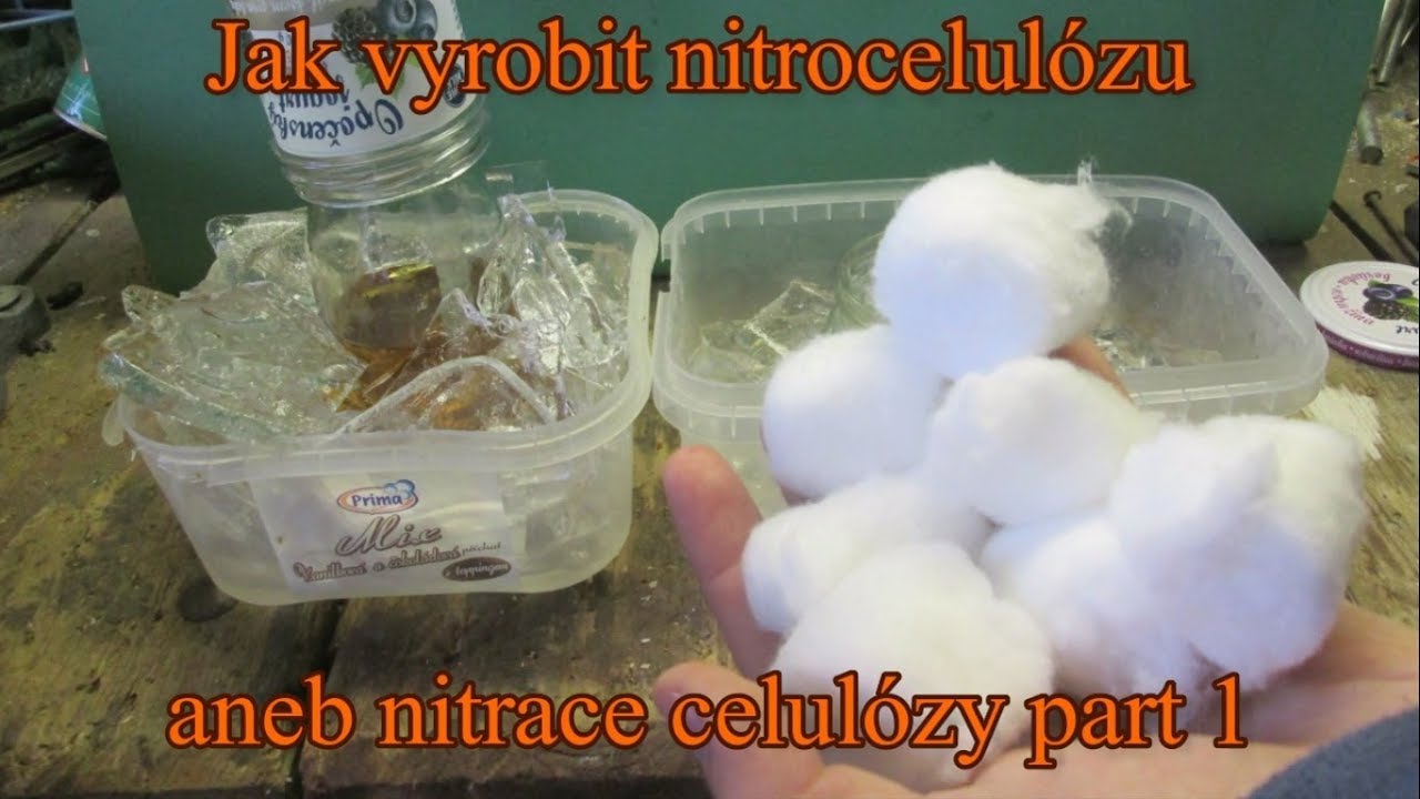 Jak vyrobit nitrocelulózu aneb nitrace celulózy part 1