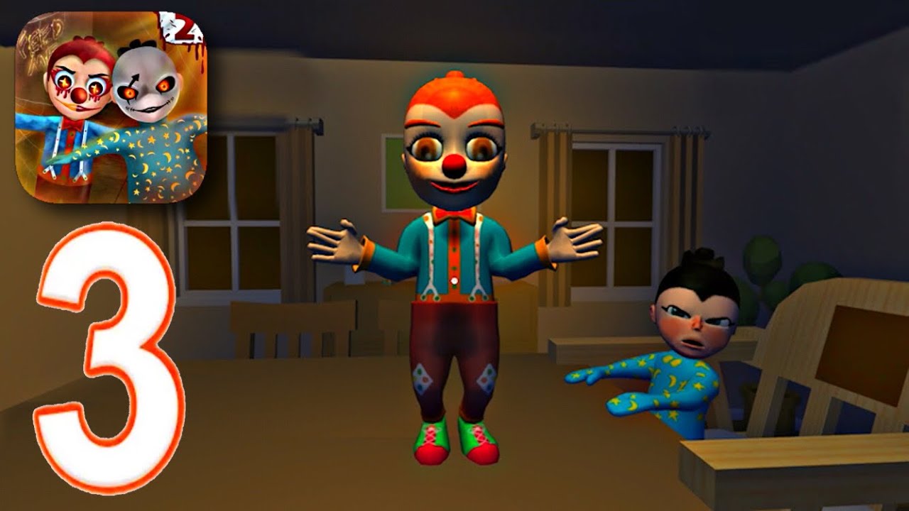 Baby Kids In Scary House 2 - Gameplay Walkthrough Part 3 - Full Game (iOS,Android)