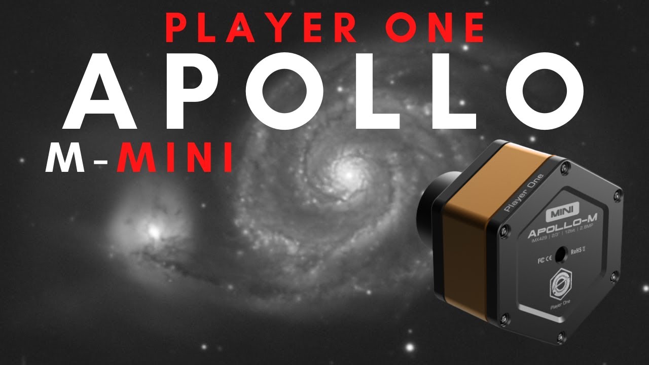 Player One Apollo M-Mini Astrophotography Camera - First Look and Early Results!