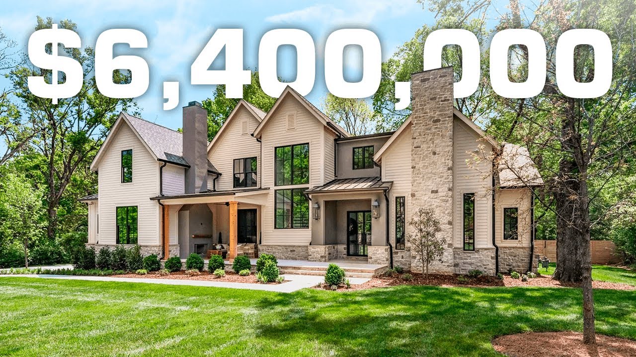 Inside an Exquisite $6.4M Custom Home in Van Leer, Oak Hill | Nashville Home Tour