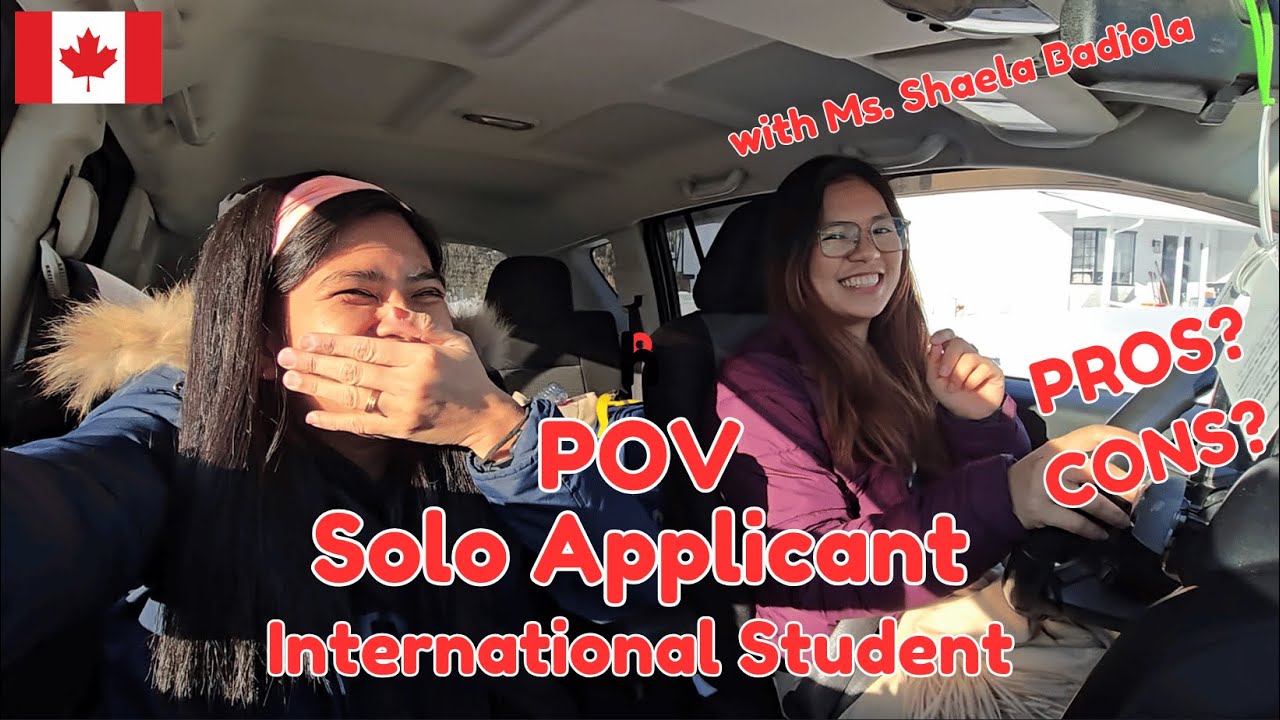 Chikahan with Student Permit Solo Applicant | Buhay International Student | Buhay Canada