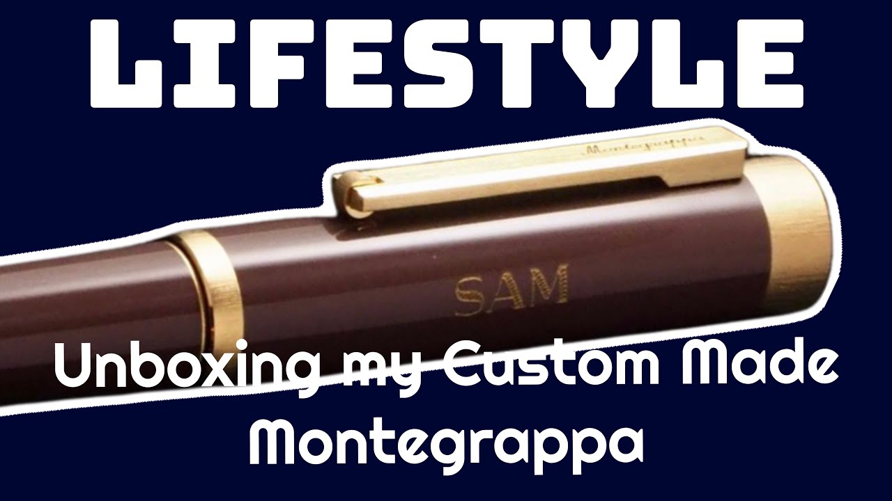 My Montegrappa Zero Custom has arrived | Customized Luxury Pen | Samuel Naldi