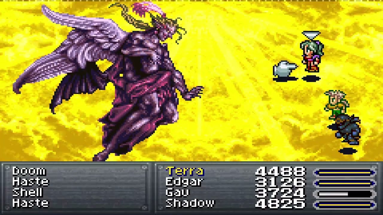 Final Fantasy VI Advance - Kefka Final Boss Fight