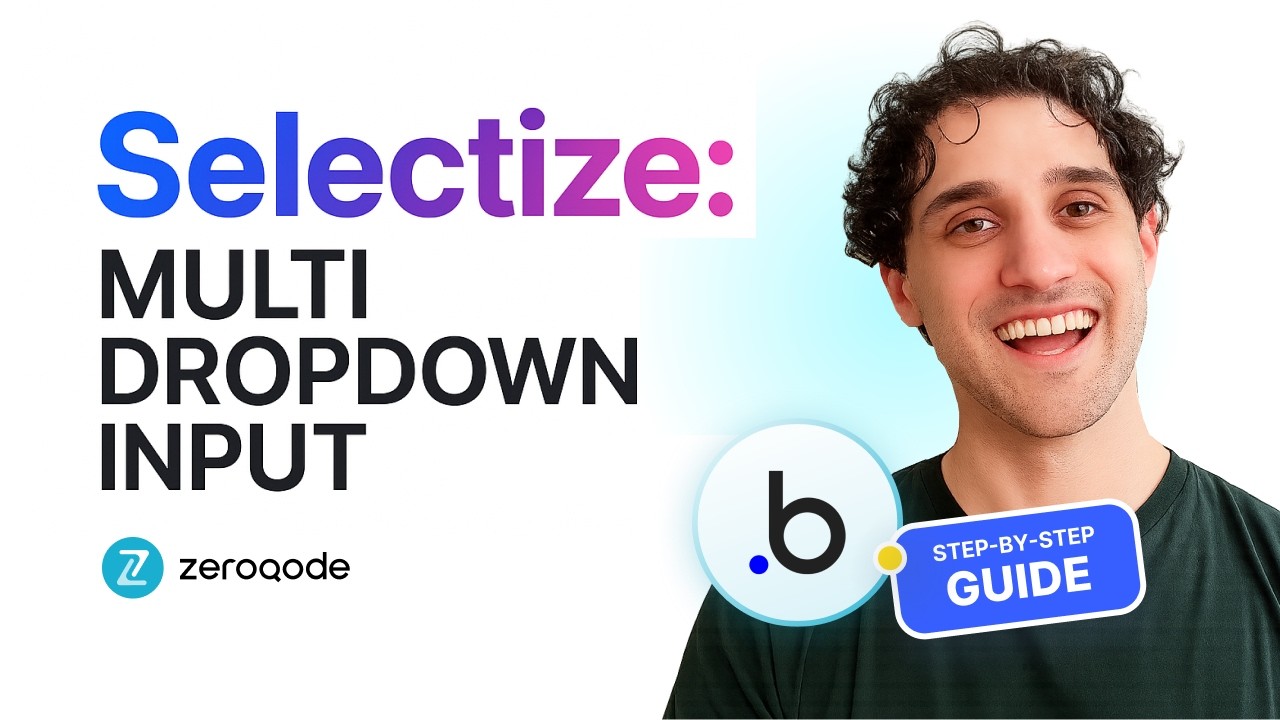 How To Create Multi Dropdown in Bubble.io With Selectize Plugin