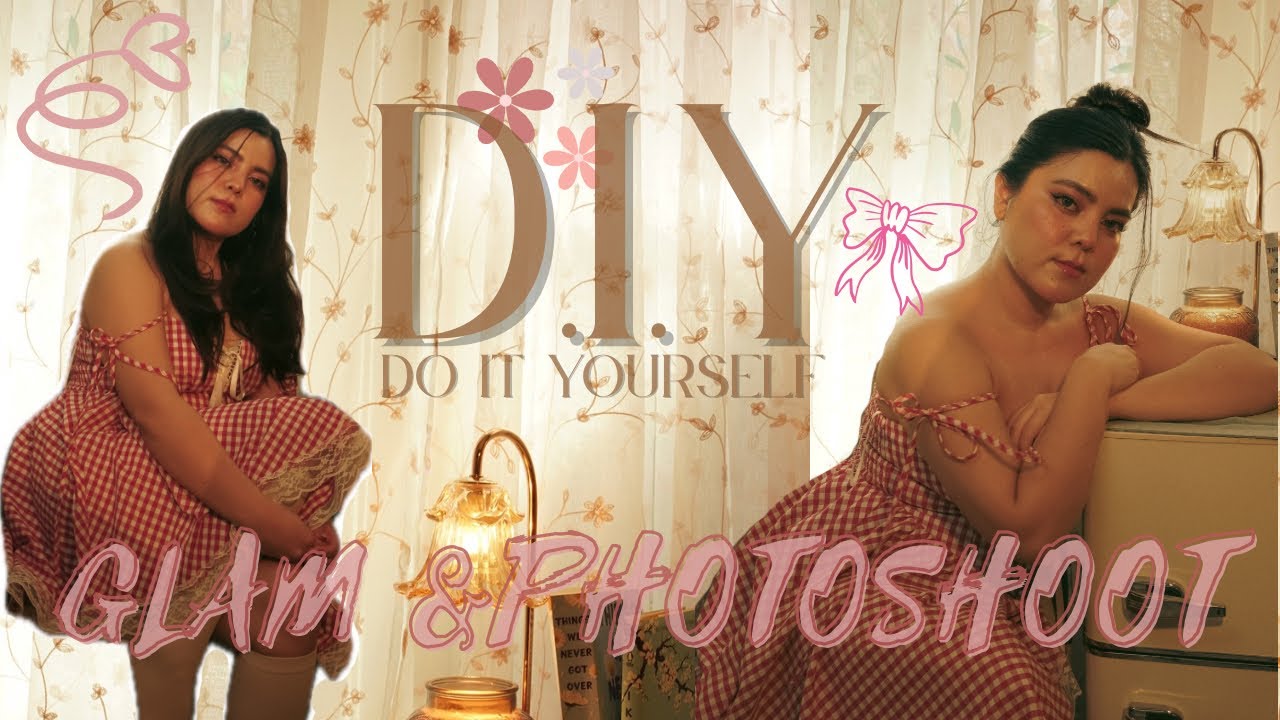 VALENTINE WEEK + DIY AT HOME GLAM PHOTOSHOOT