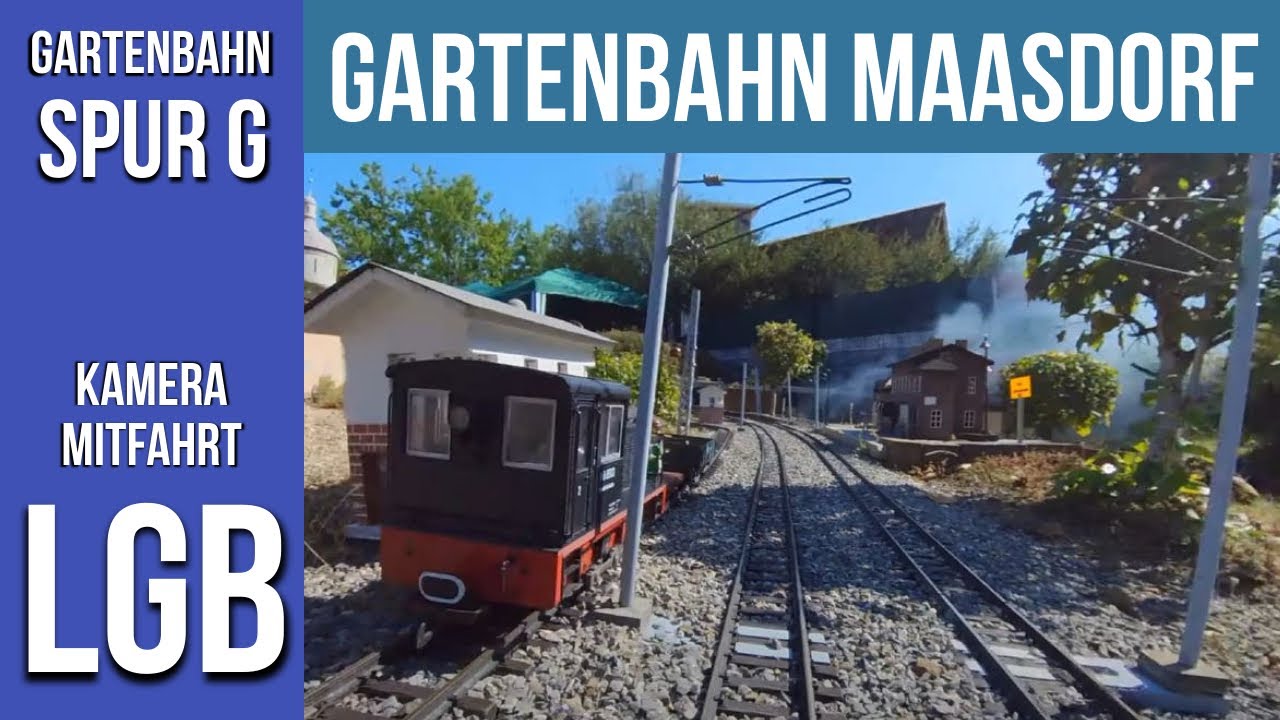 Gartenbahn in Maasdorf Spur G, Streckenverlauf
