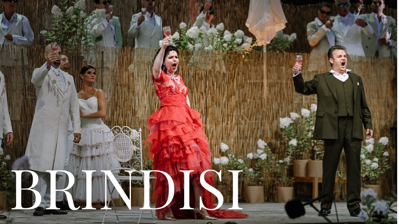 La Traviata – Brindisi (The Drinking Song) Maija Kovalevska, Dmytro Popov, Sigulda Opera Festival