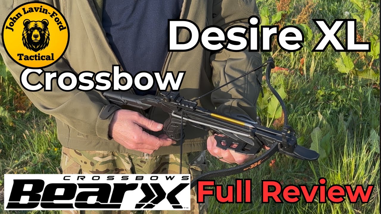BearX Desire XL. Pistol Crossbow. Full Review Setup. #crossbow #crossbowshooting  #crossbowhunting