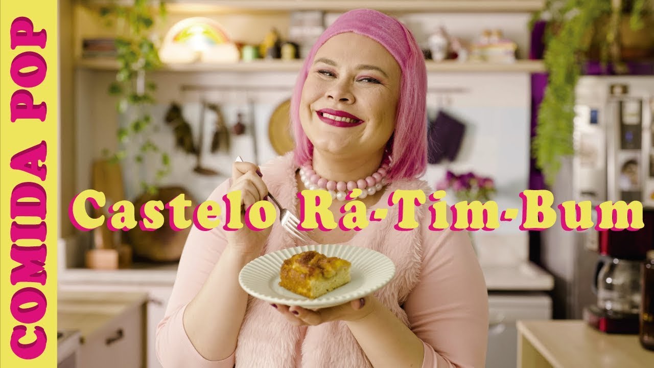BOLO DE BANANA DA PENÉLOPE | Castelo Rá-Tim-Bum | Comida Pop