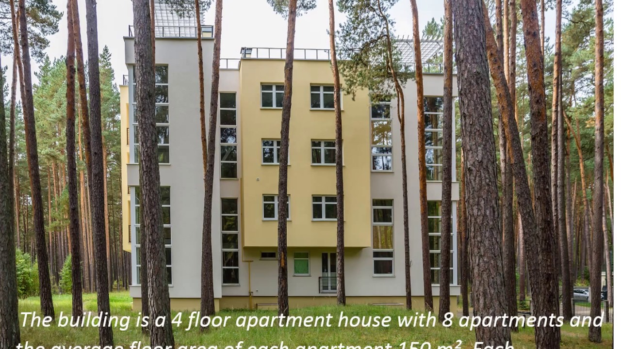 FOR SALE APARTMENT HOUSE IN JURMALA