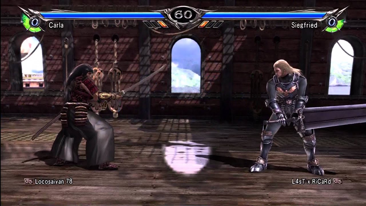 Soul calibur 5 Mitsurugi vs siegfried