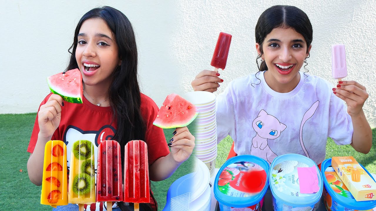 شفا بياعة فواكه ضد ايسكريمات !Fruit seler vs Ice cream seller story